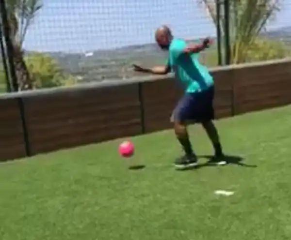 Senate President Bukola Saraki, Playing Football 